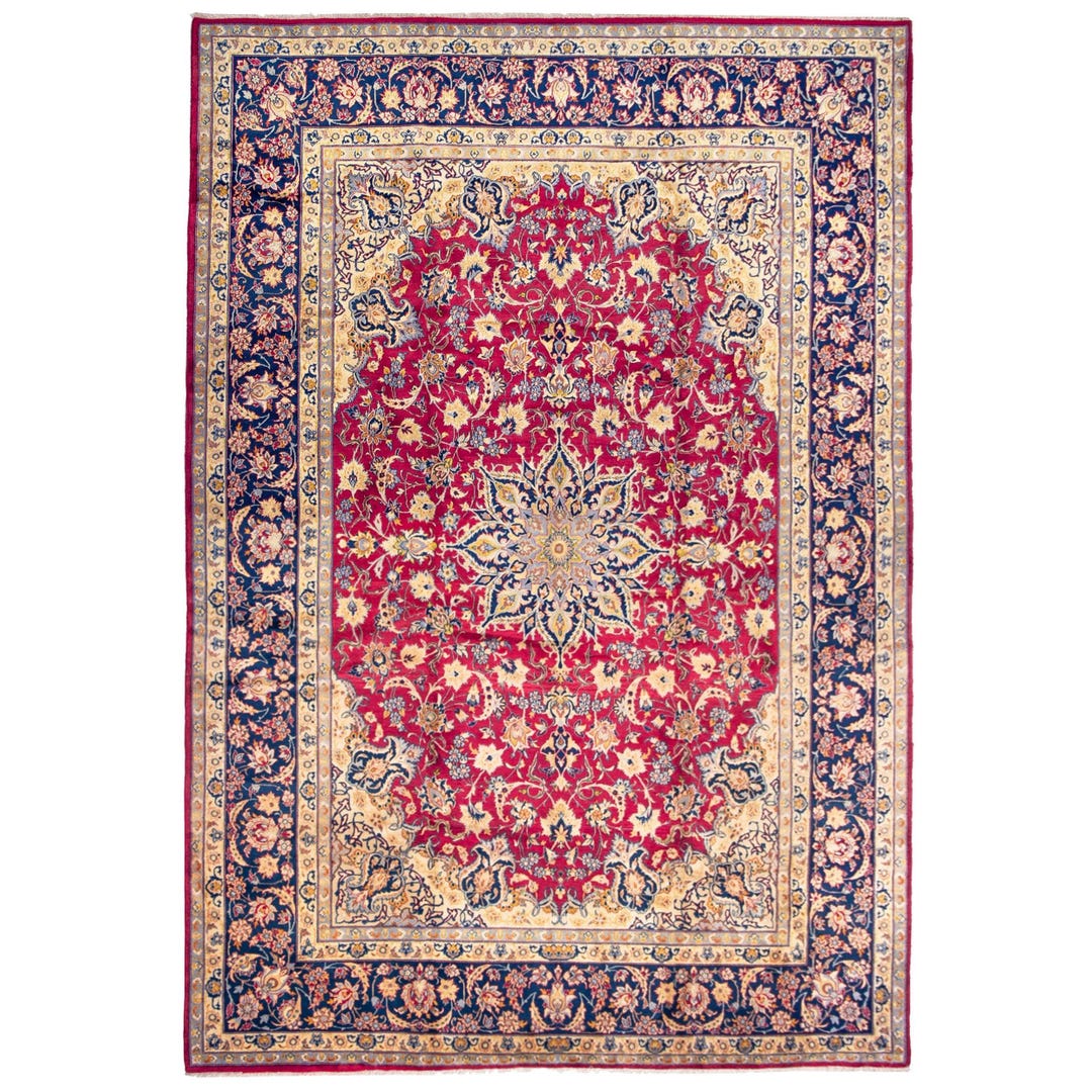 15 X 10.5 Ft - 460 X 323 Cm Large Area Rug, Big Size Rug, Vintage ...