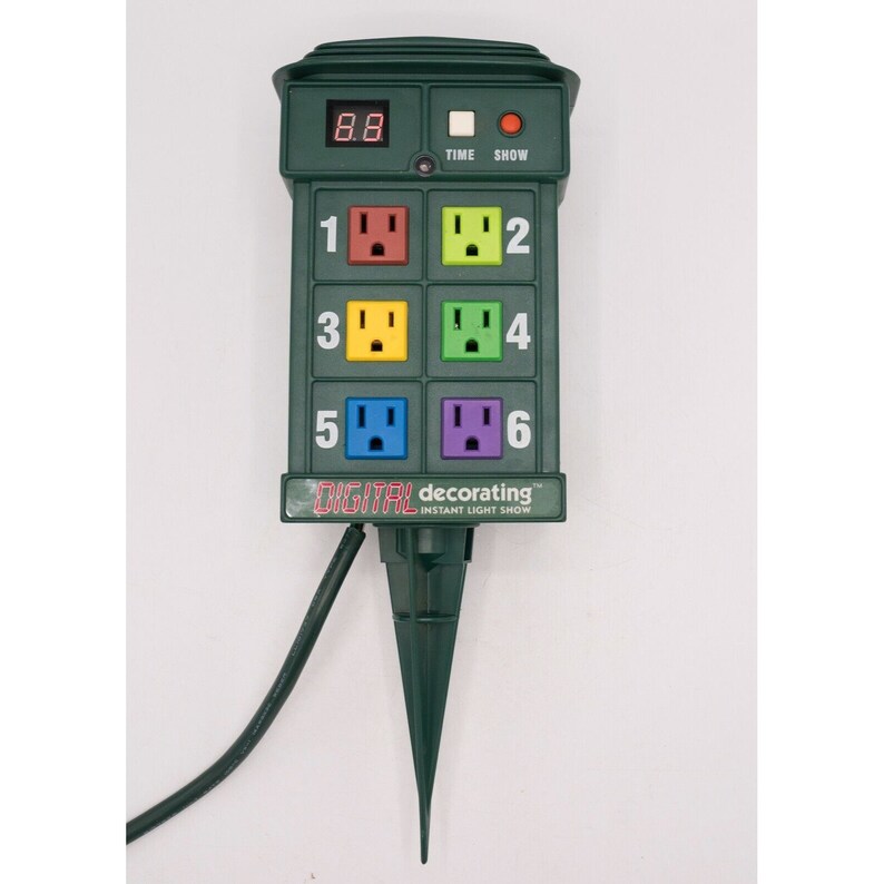 NOMA Digital Decorating Instant Light Show 19 Preprogrammed Etsy