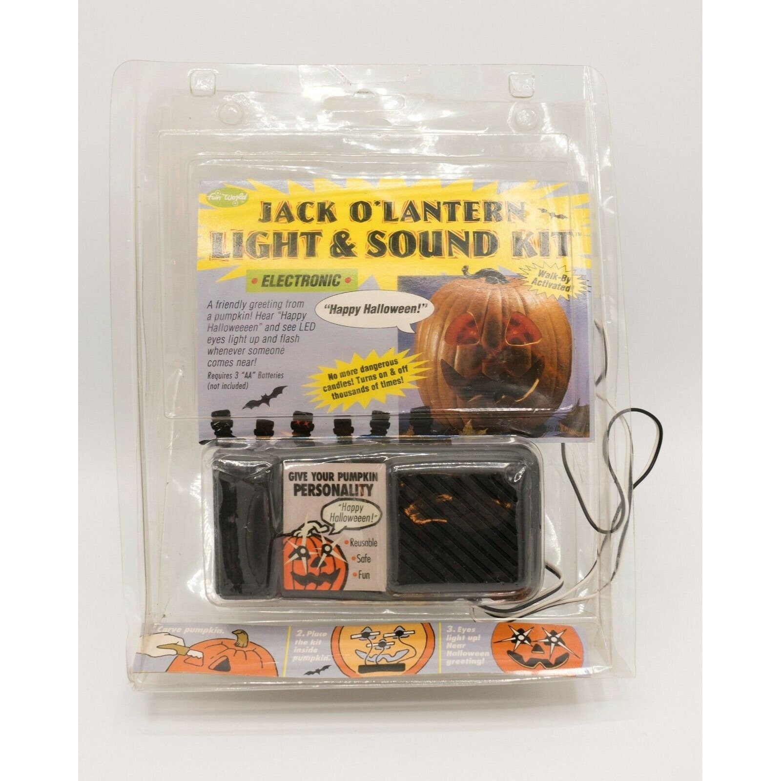 Pumpkin With Light and Sound Pumpkin With Light and Sound