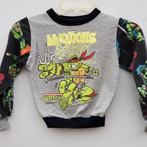 Vintage 1992 TMNT-sweater mutaties Teenage Mutant Ninja Turtles Raphael Boys 5-6