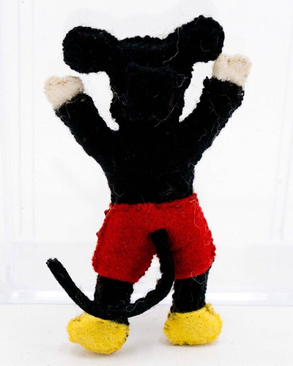 ヴィンテージ 60 年代 ミッキーマウス ハンドメイド フェルト