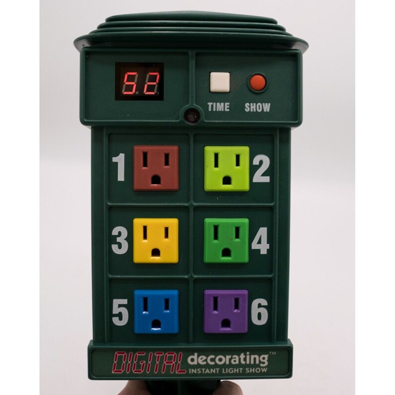 NOMA Digital Decorating Instant Light Show 19 Preprogrammed Etsy