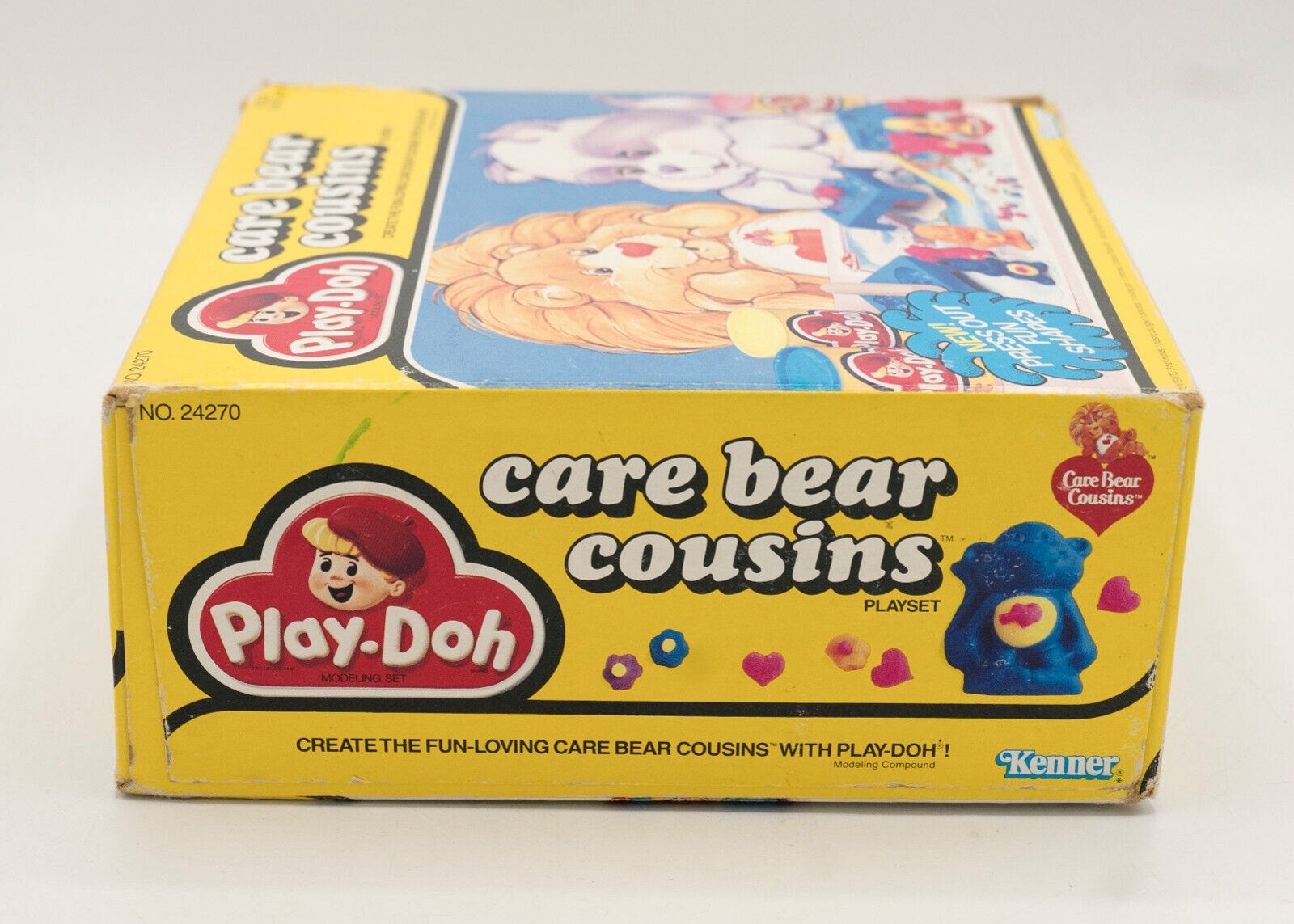 Vtg 1984 Care Bear Cousins Play Doh Playset EMPTY BOX ONLY No Contents ...