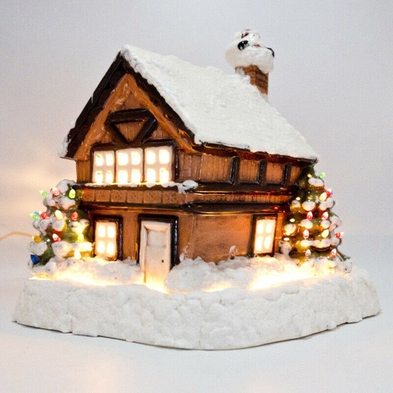 ceramic santa house products for sale