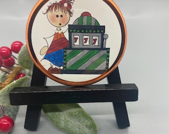 Slot Machine, Gambler,Casino, Ornament