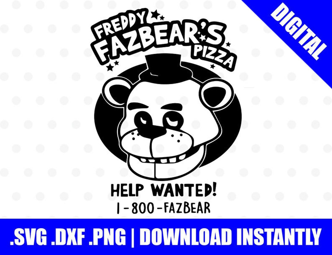 Five Nights at Freddy's Freddy Fazbear Silhouette Tee - Black