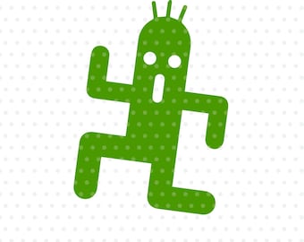 Cactus SVG/DXF/PNG-bestand - snijbestand voor de Silhouette Cameo Cricut