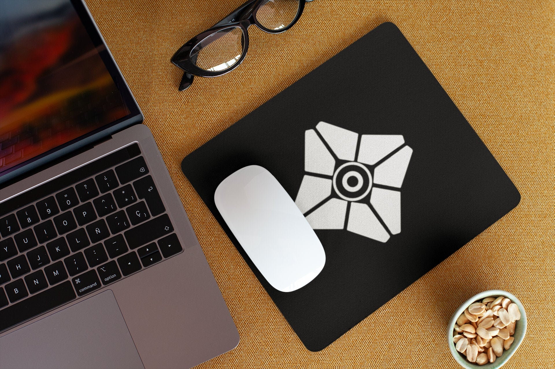 Ghost Mousepad Gaming Desk Mouse Pad Gamer Mouse Mat Etsy