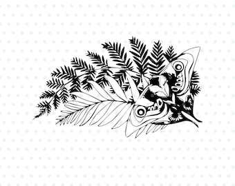 Ellie Tattoo Butterfly SVG-/DXF-/PNG-bestand - snijbestand voor de Silhouette Cameo Cricut