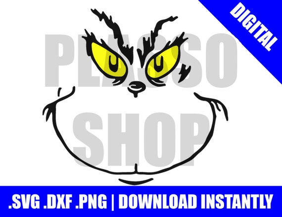 Download Christmas Creature Smile Svg Dxf Png File Cutting File Etsy