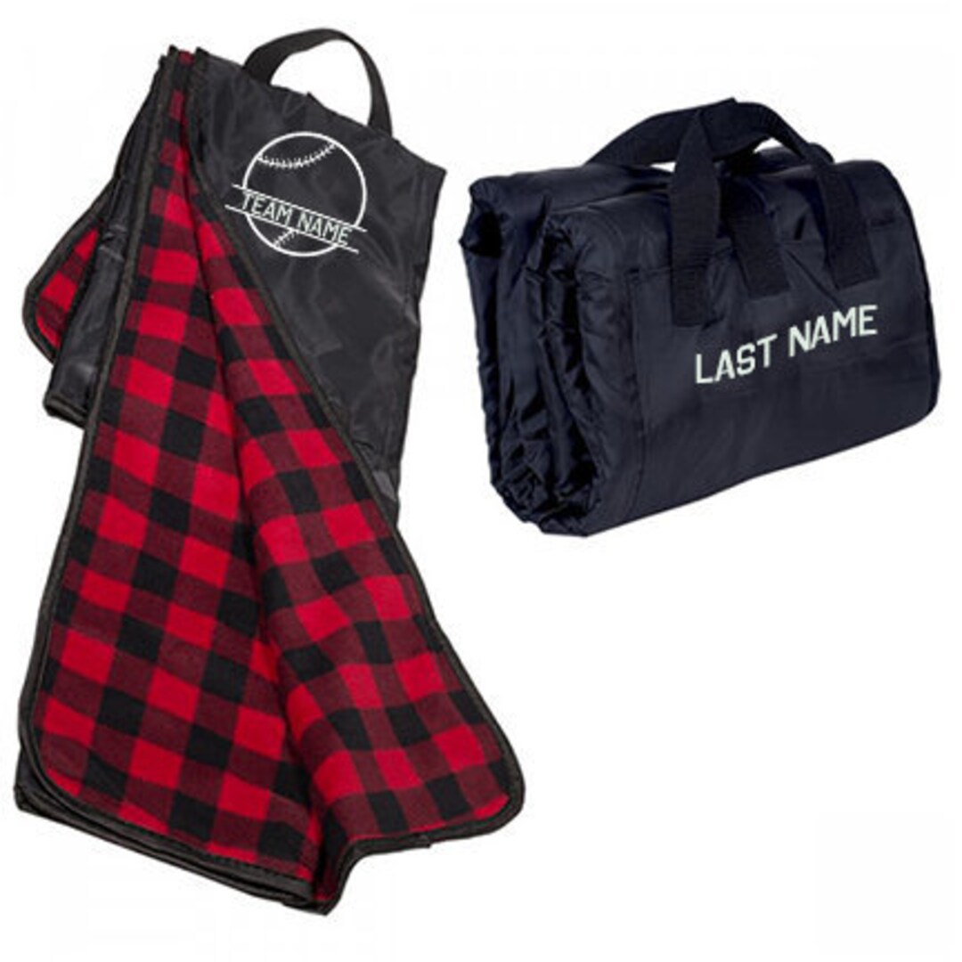 Personalized Outdoor Sports Blanket Etsy