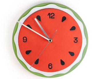 Horloge de cuisine pastèque