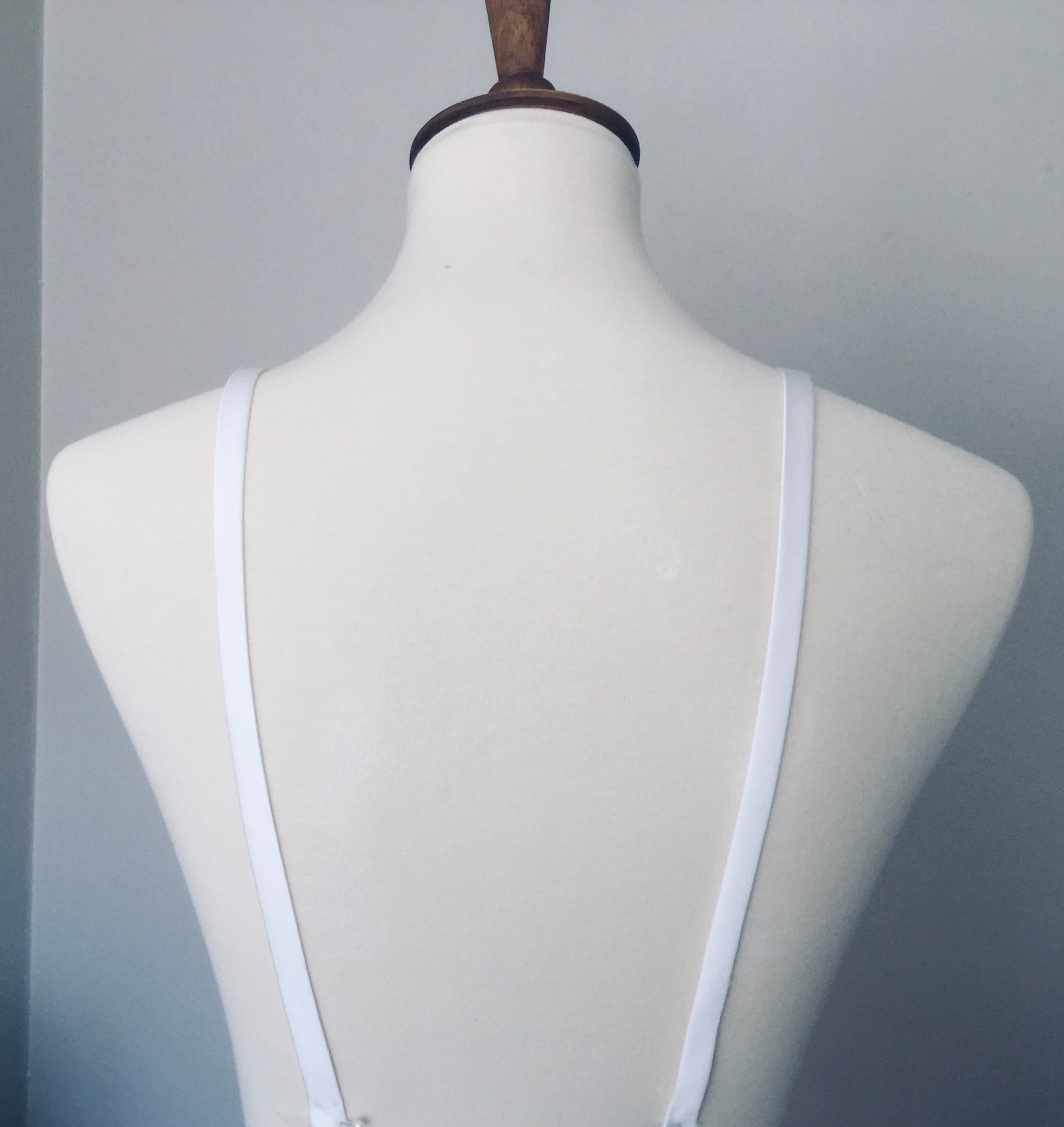 Detachable Straps. White 1/2 Inch Wide Soft Satin Straps. Etsy UK