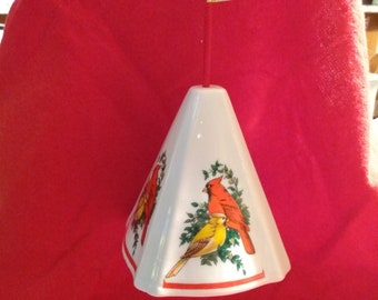 Vintage JASCO Cardinal Bird Pomander Ornament