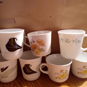 Corelle Coffee Mugs Various Patterns