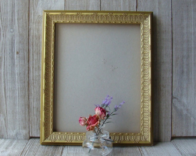 Ornate 8 X 10 Gold Frame Etsy
