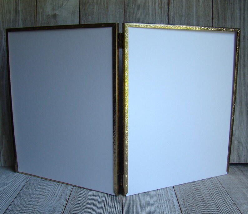 Vintage 8 X 10 Gold Bifold Ormolu Frames - Etsy
