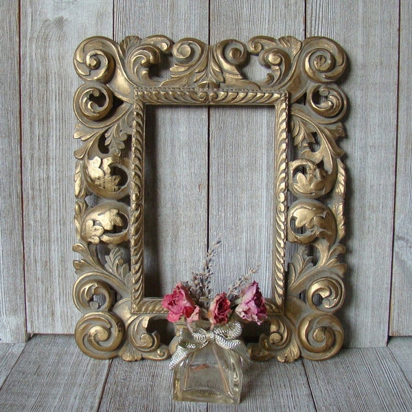 Ornate Gold Frame Etsy