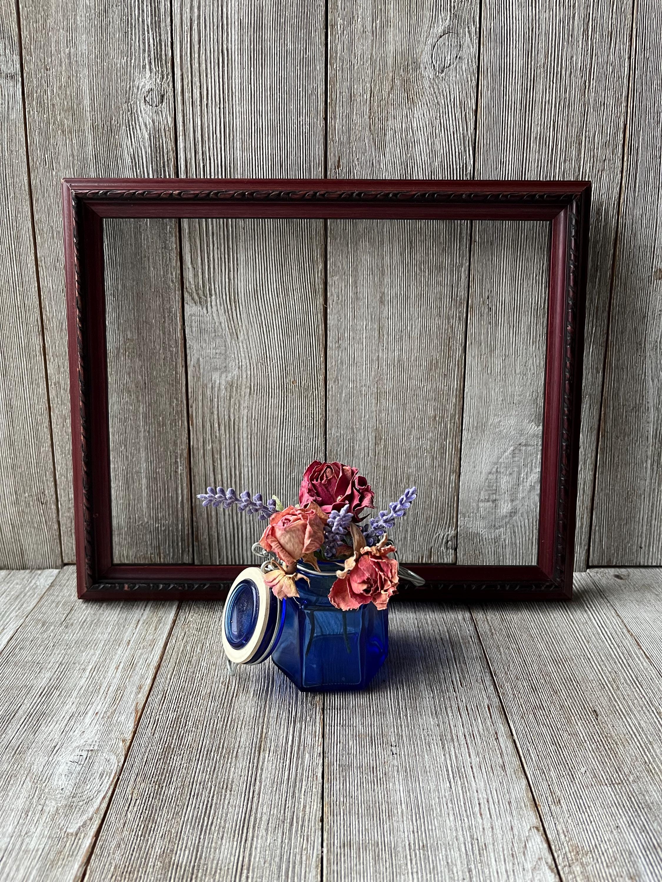 8 X 10 Solid Wood Vintage Picture Frame With Decorative Trim - Etsy