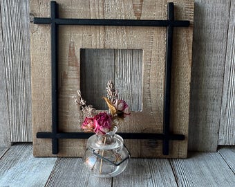 4 x 4 Square Wood Picture Frame