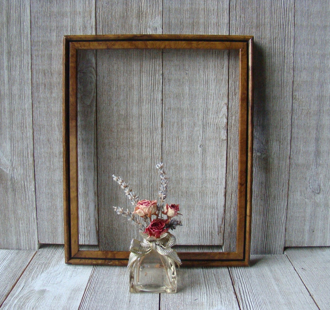 8 X 10 Faux Wood Frame Vintage Frame Etsy