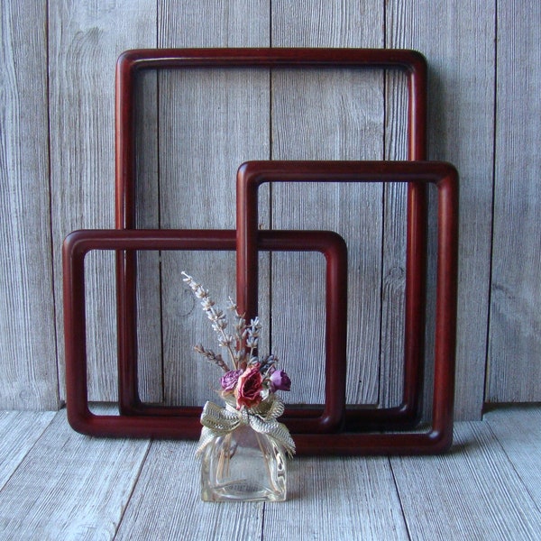 Cherry Wood Frames Etsy