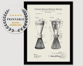 1917 Shaving Brush Patent DIGITAL DOWNLOAD Bathroom decor, Bathroom print, Patent print, Shaving art print, Barbershop print, Gift for dad