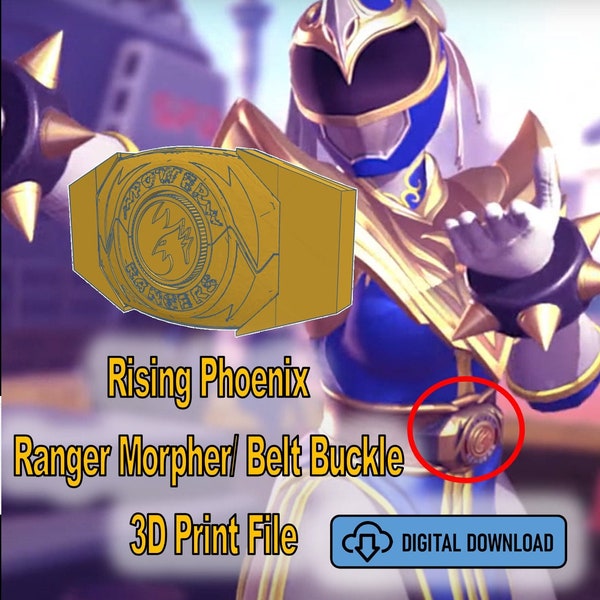 Power Ranger Morpher Stl Etsy