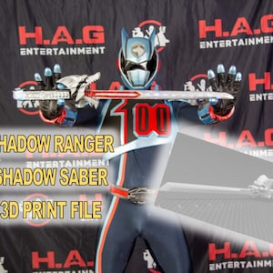 DIGITAL SPD Dekamaster-Shadow Ranger Dekasword/Shadow Saber 3D FILE