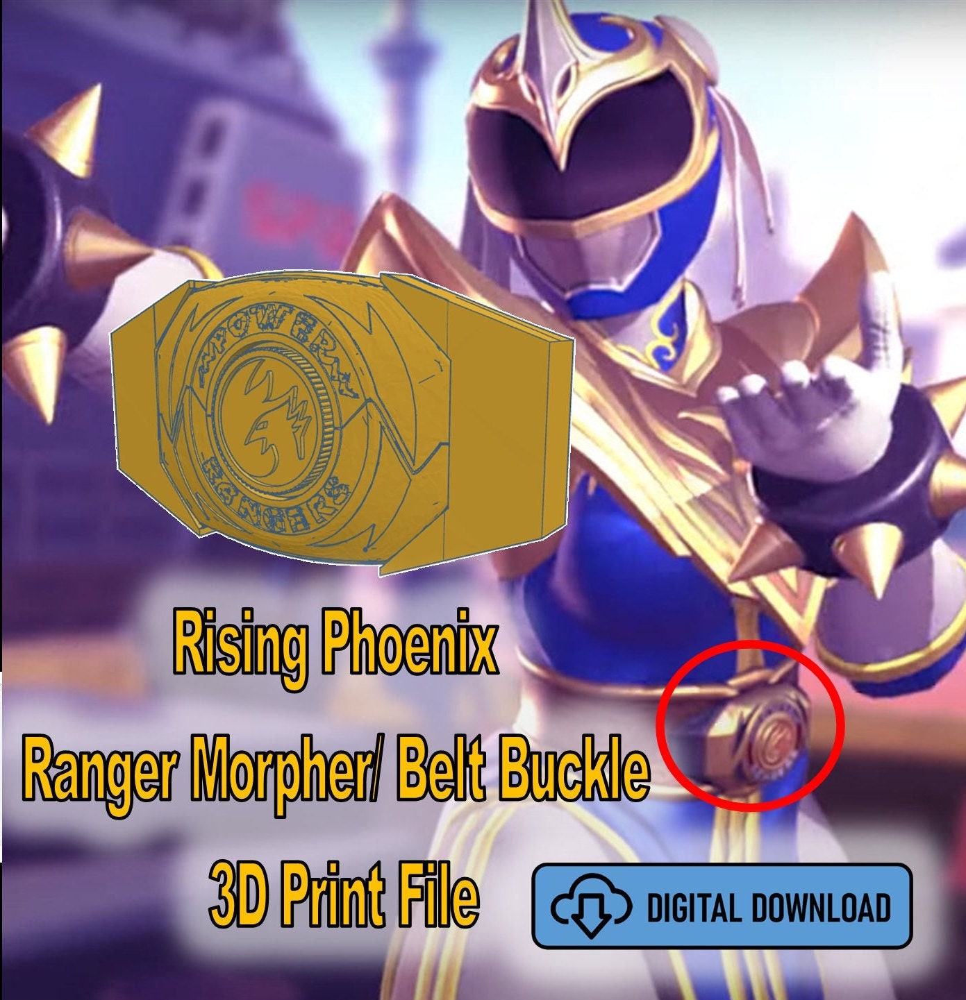 Power rangers morpher belt buckle cheap