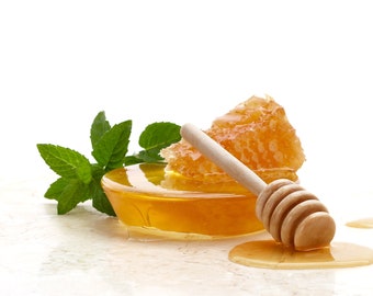 Spearmint Creamed Honey - 5 lbs