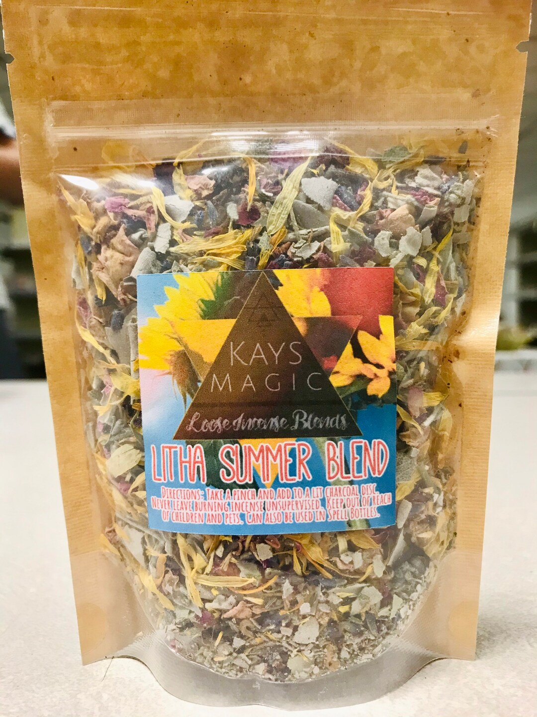 Litha Summer Solstice Loose Incense Blend Etsy