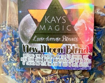 New Moon Incense Blend, Loose Incense