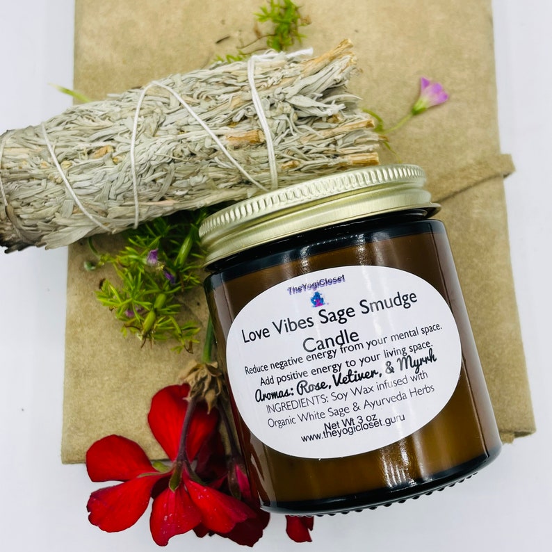 Alchemy Rose Soy Candle Flower Scented Candle Aromatherapy