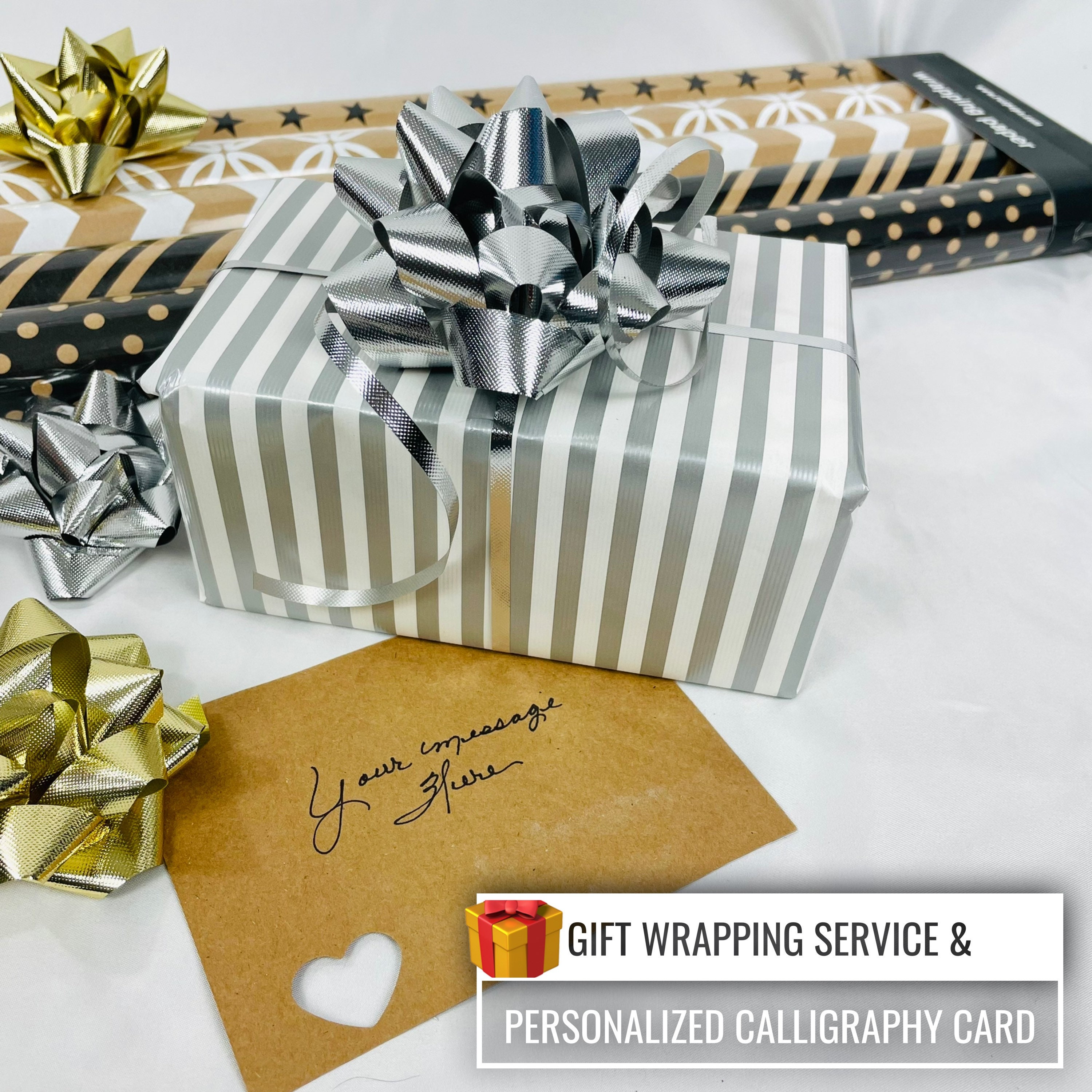 Gift Wrapping and Message Card