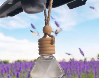Vanilla Lavender Car Diffuser | Hanging Essential Oil Air Freshener | Aromatherapy Gift for Self-Care Natural Wellness