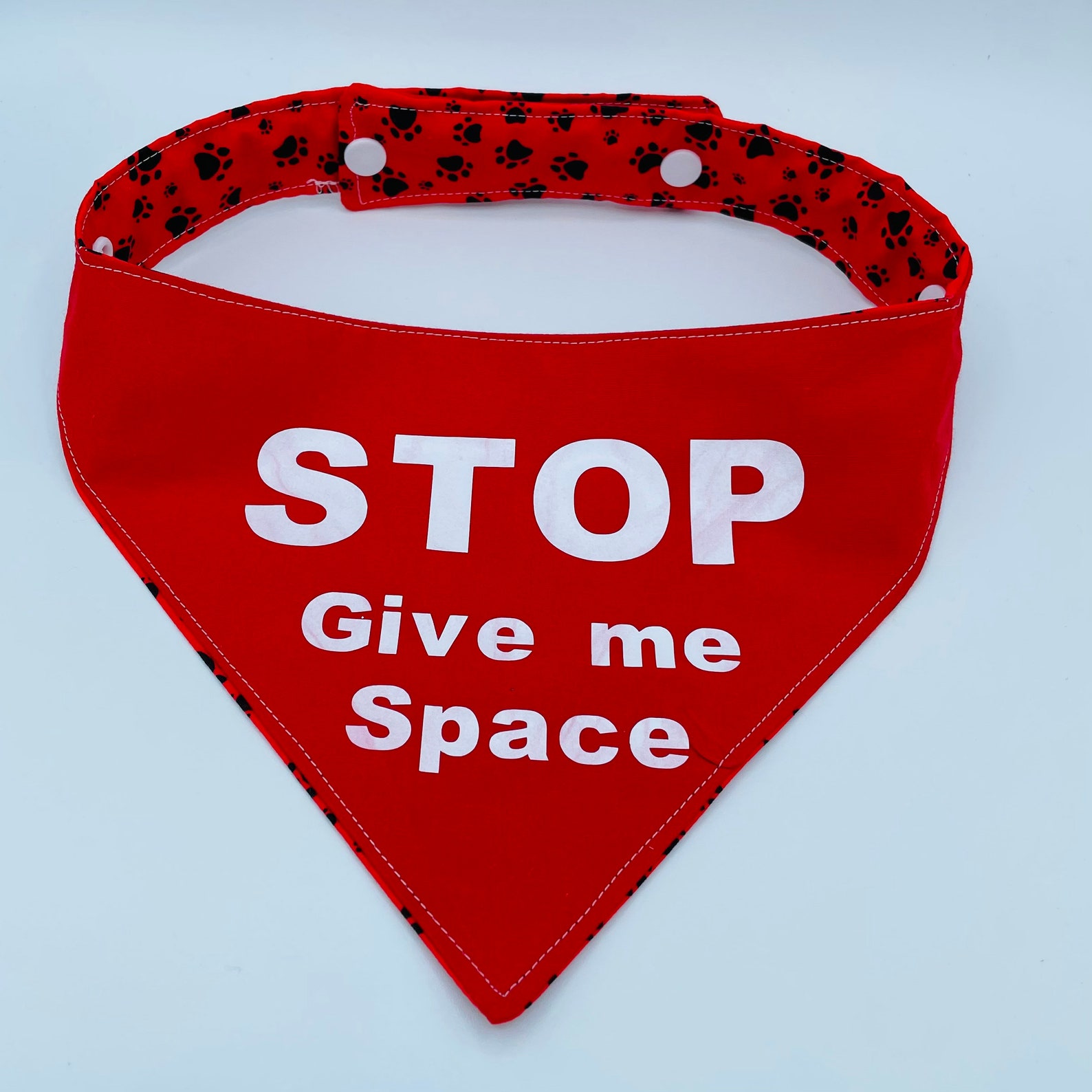 STOP Give me space Reactive Dog Bandana/ Foulard pour chien Etsy