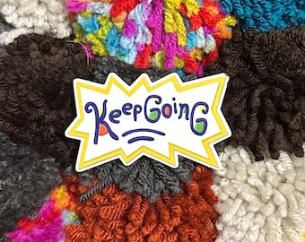 Rugrats | 90s themed keep going sticker