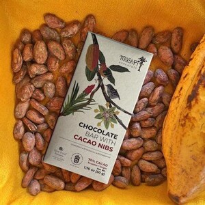 70% Nibs Chocolate Bar