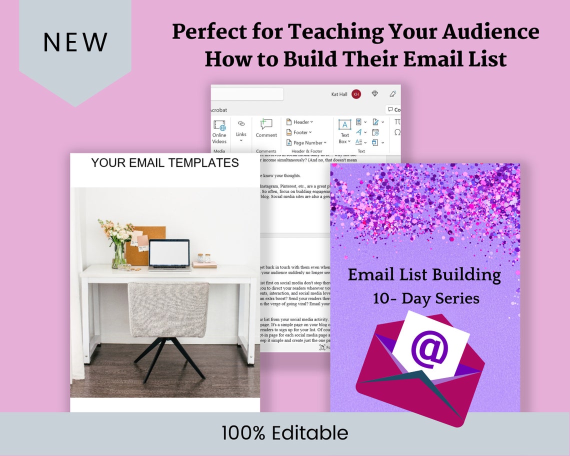 List Building Email Templates for Marketing Coaches Email Etsy