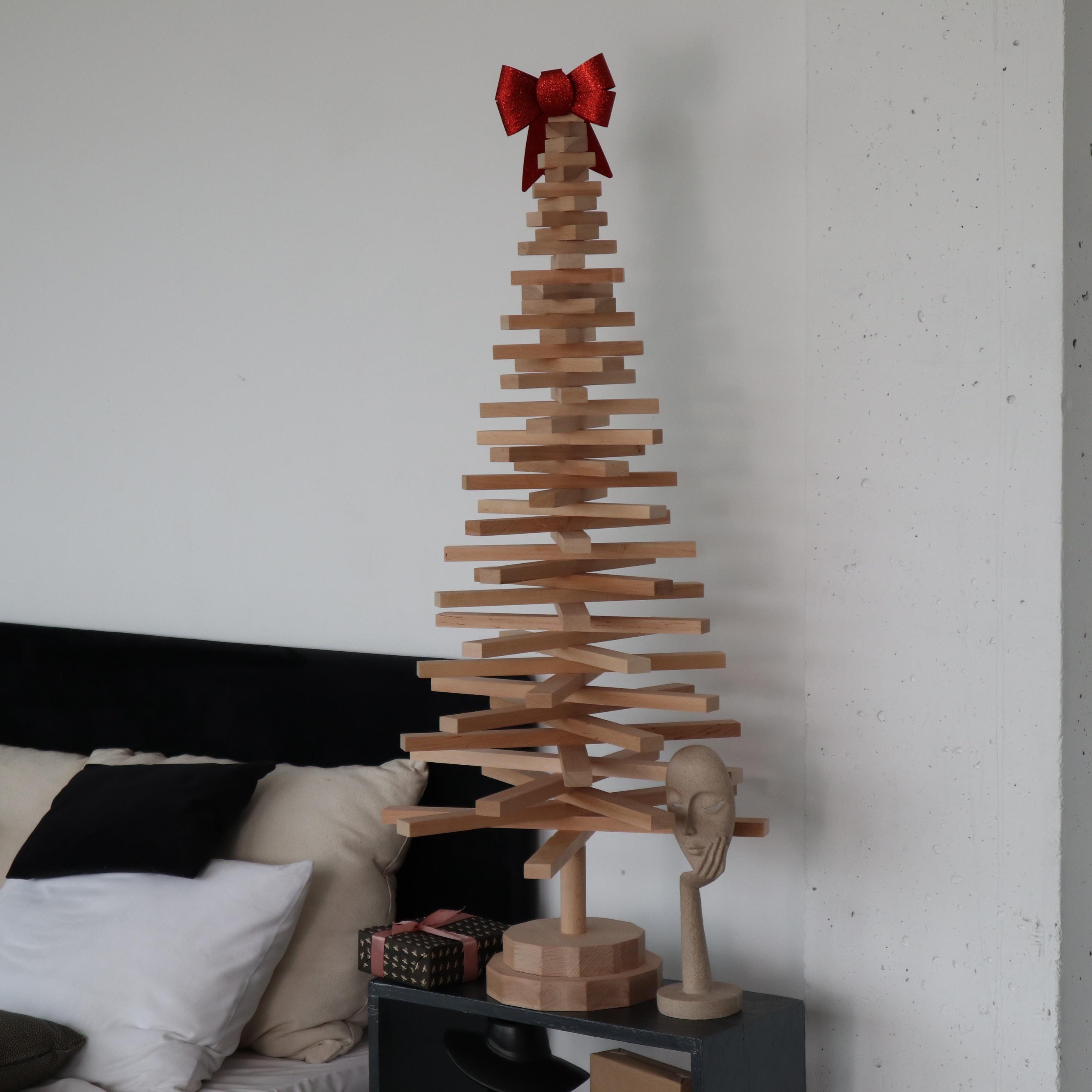 X Large Futuristic Wooden Christmas Tree 2025-2026