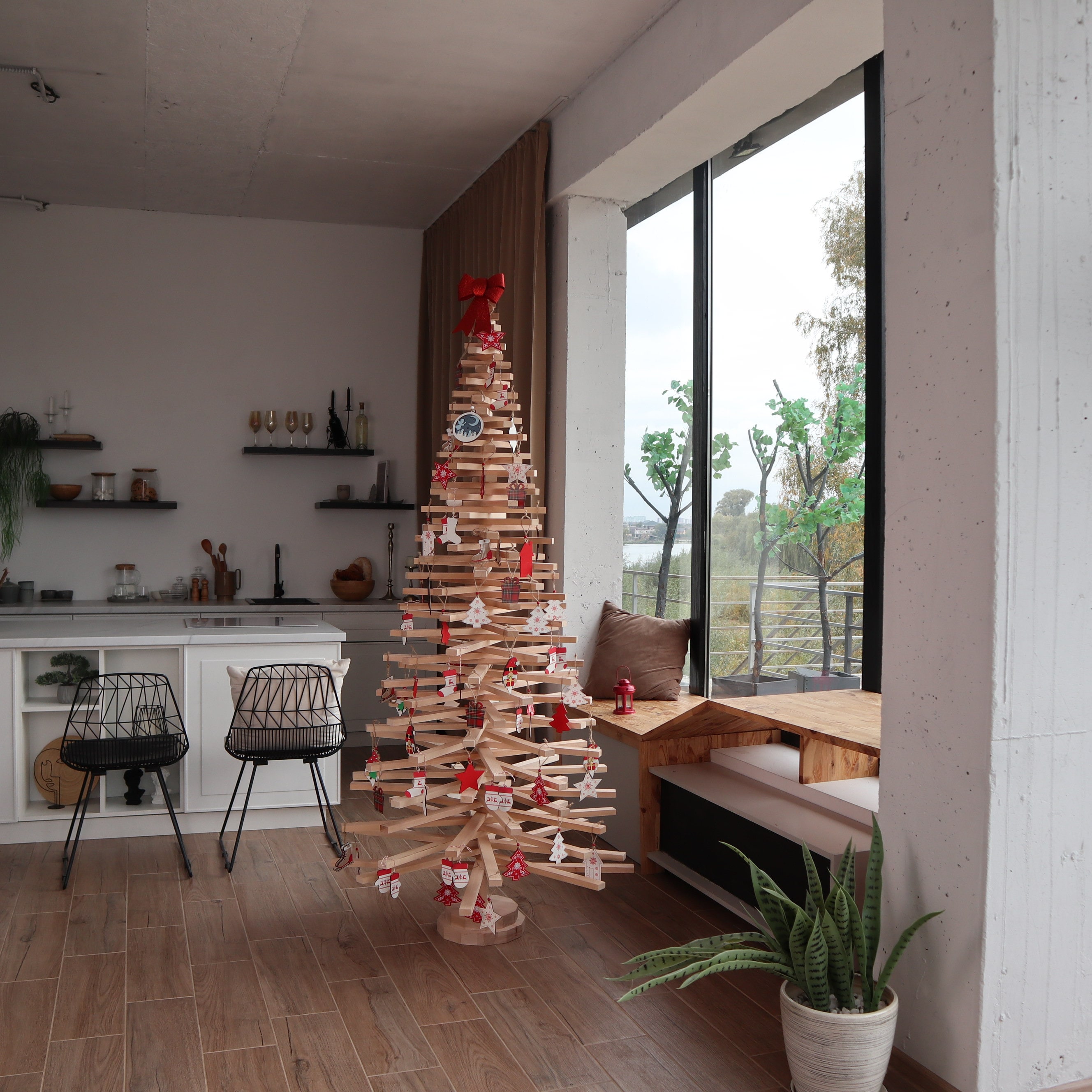 WHAT WE WANT _ 木製Xmas tree 81Z7NIz6OnL._AC_UF350,