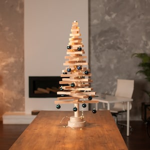 36 Inch Wooden Christmas Tree, Rustic Pallet Decor, Modern Holiday Tree, High Tree Decor, Christmas Decoration