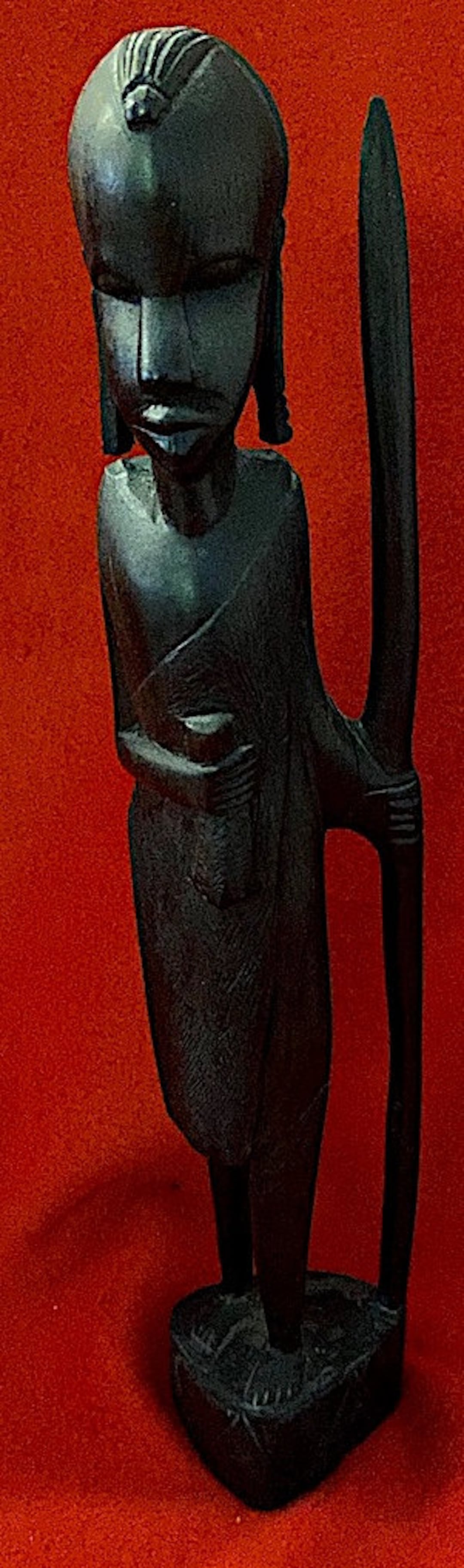 Genuine Hand-carved African Ebony Statute. Classic Piece. Vintage. - Etsy