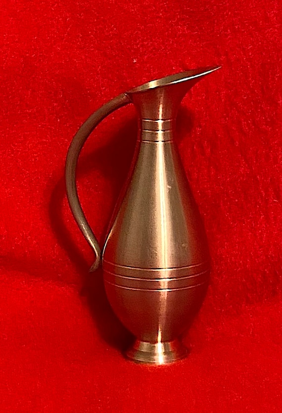 アンティーク雑貨 selangor pewter 97% Royal Selangor Pewter Vase. Miniature. 97% Pure. Vintage. - Etsy