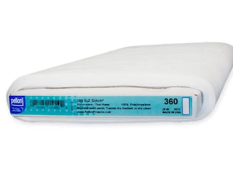 Pellon 360 EZ Stitch, 100% Polypropylene, Tear Away Interfacing, 20" wide