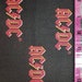 AC/DC - Traditional Logo Fabric, Fabric By-the-yard, 100% Cotton ...
