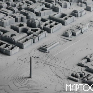 3D Custom Worldwide, Custom World Map, 3d Print Stl File, Worldwide ...