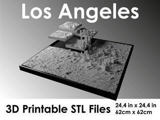 Calamita 3D Frigorifero Los Angeles California 9,5x6 Cm - Souvenir USA In Poliresina, Decorazione Casa