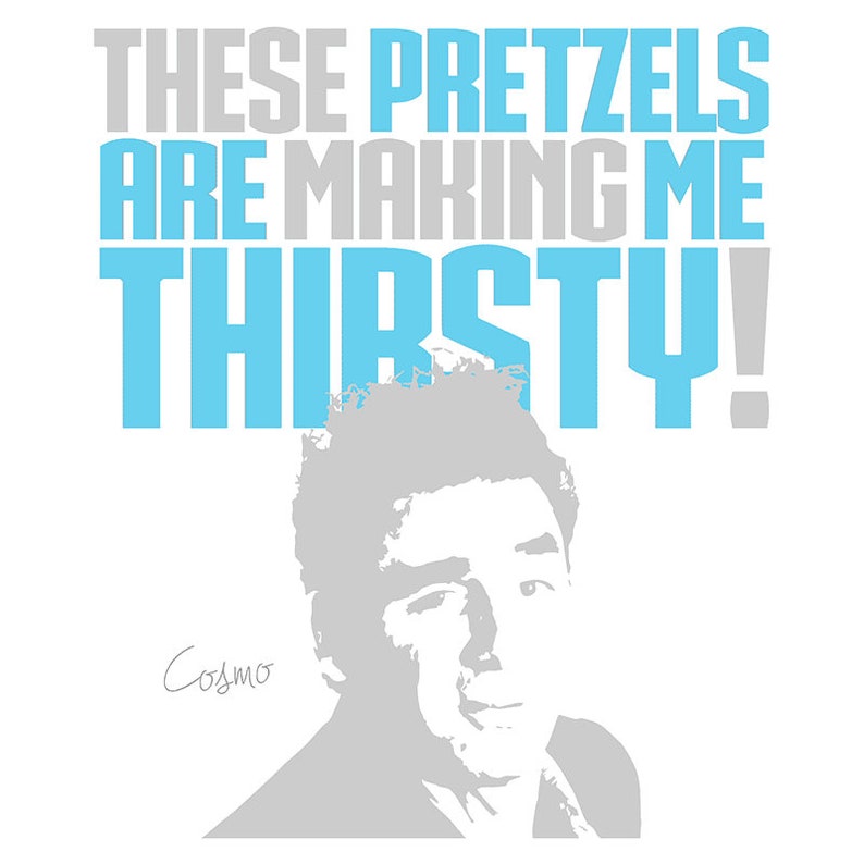 These Pretzels Are Making Me Thirsty Etsy
